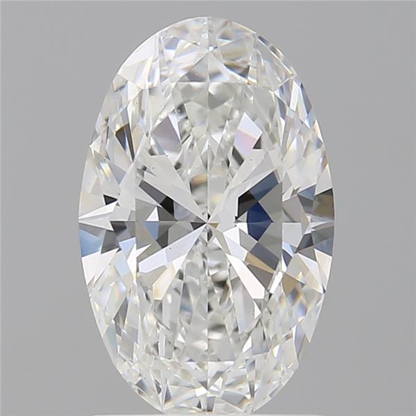 1.55 ct. oval Lab Grown Diamond front image