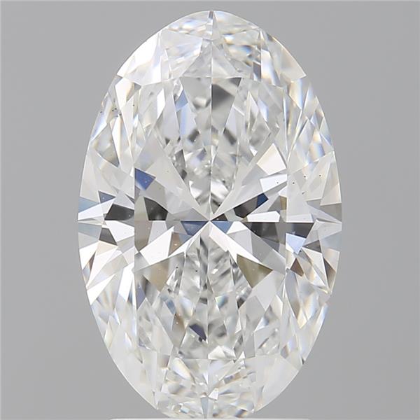 2.60 ct. oval Lab Grown Diamond front image