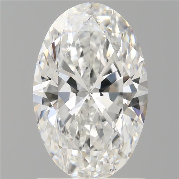 1.50 ct. oval Lab Grown Diamond front image