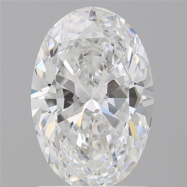 1.60 ct. oval Lab Grown Diamond front image