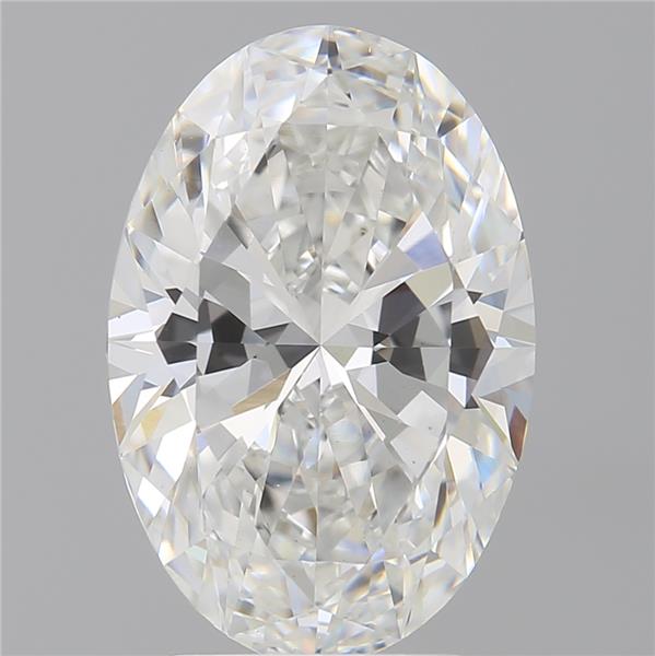 3.60 ct. oval Lab Grown Diamond front image
