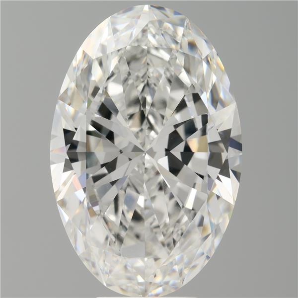 8.02 ct. oval Lab Grown Diamond front image