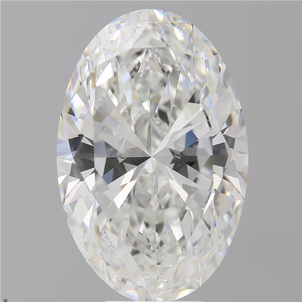 9.01 ct. oval Lab Grown Diamond front image