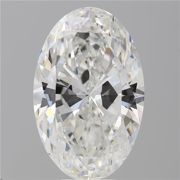 9.09 ct. oval Lab Grown Diamond front image
