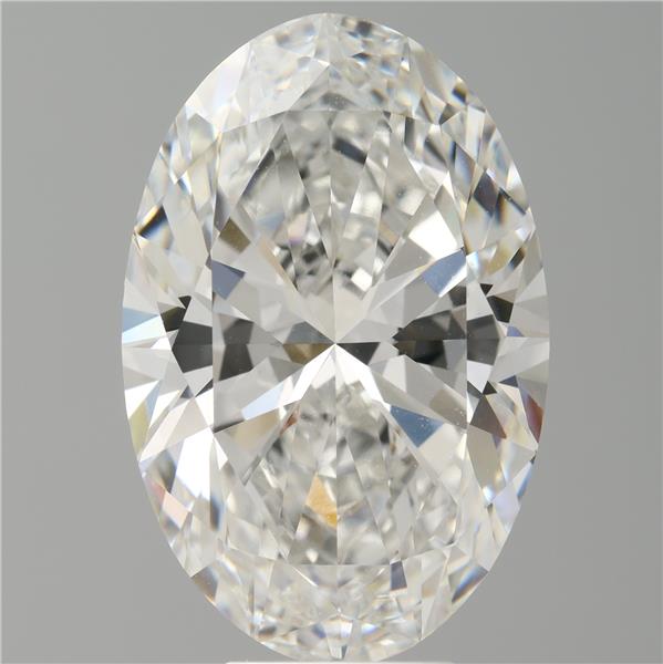 8.02 ct. oval Lab Grown Diamond front image
