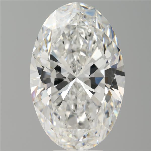 8.08 ct. oval Lab Grown Diamond front image