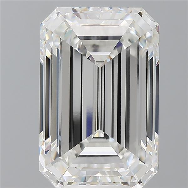 9.56 ct. emerald Lab Grown Diamond front image