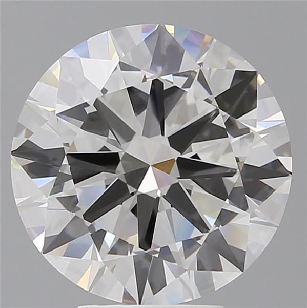 5.55 ct. round Lab Grown Diamond front image