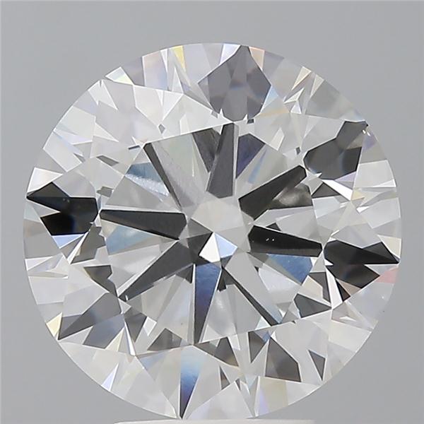 5.50 ct. round Lab Grown Diamond front image