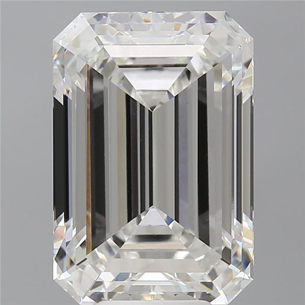 8.60 ct. emerald Lab Grown Diamond front image