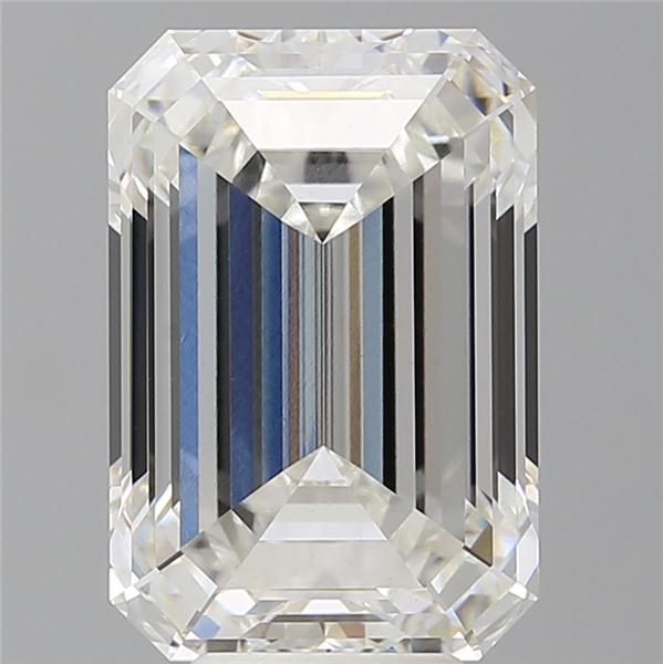 7.09 ct. emerald Lab Grown Diamond front image