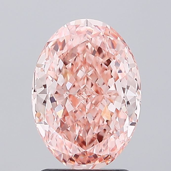 2.06 ct. oval Lab Grown Diamond front image