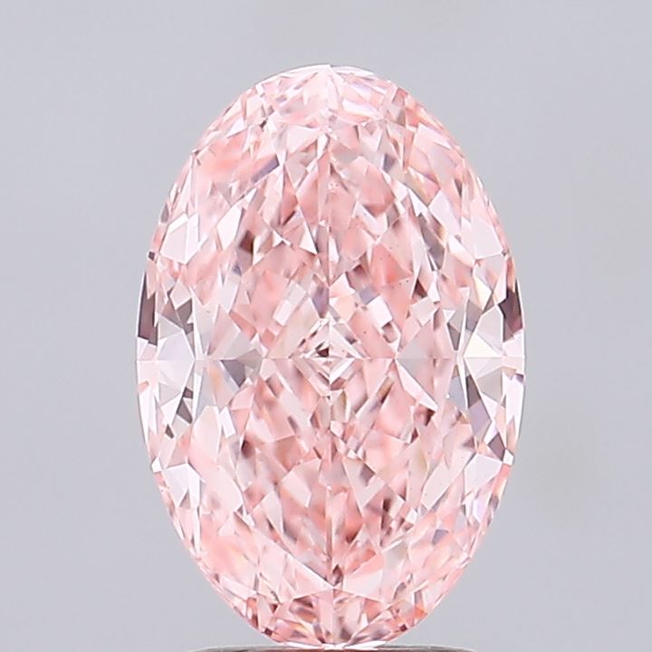 2.09 ct. oval Lab Grown Diamond front image