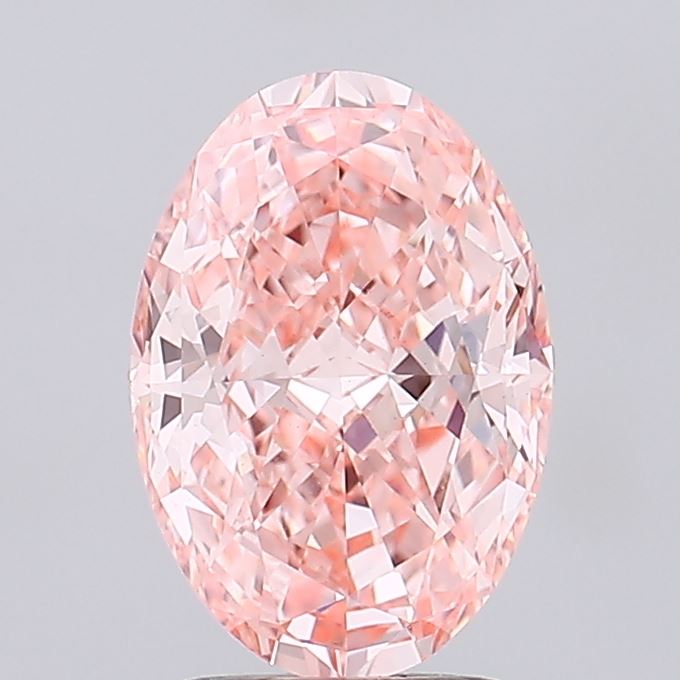2.02 ct. oval Lab Grown Diamond front image