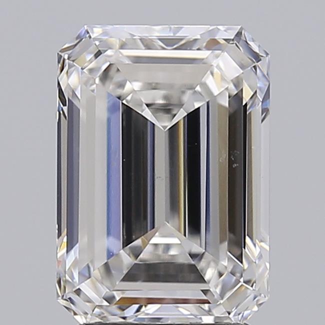 3.02 carat f VS1 EX Cut IGI emerald diamond