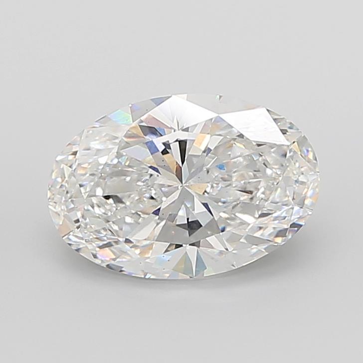 7.05 ct. oval Lab Grown Diamond front image