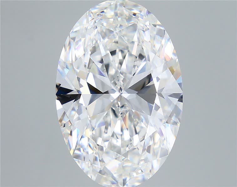 8.02 ct. oval Lab Grown Diamond front image