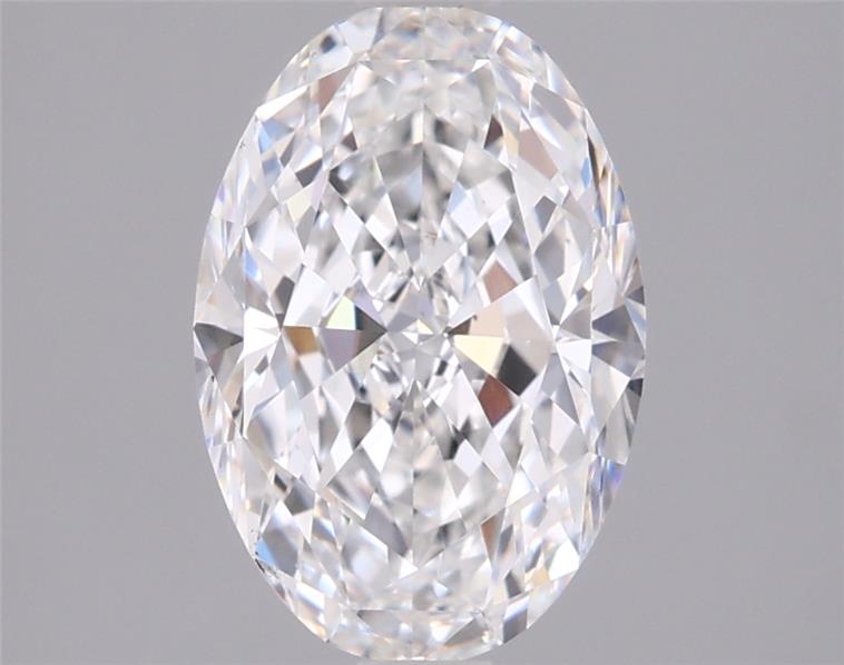 2.06 ct. oval Lab Grown Diamond front image