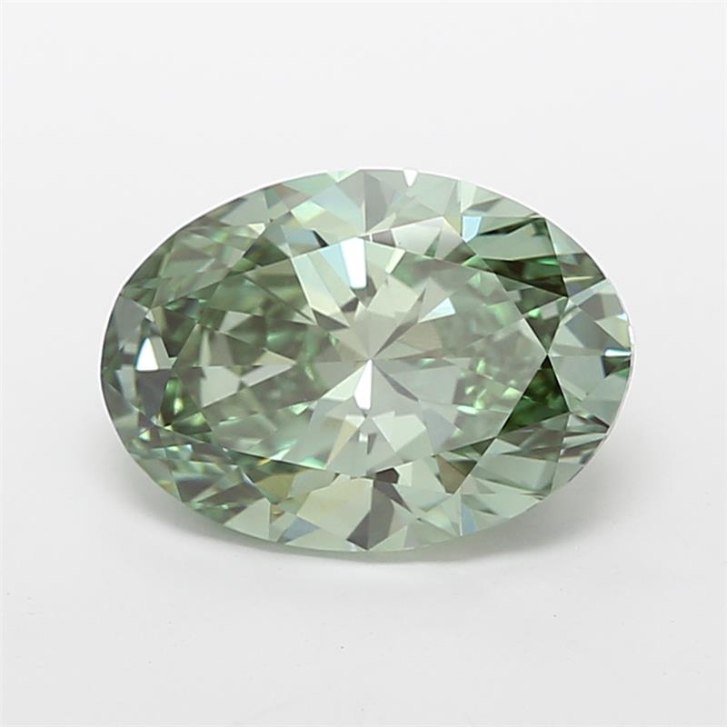 3.03 ct. oval Lab Grown Diamond front image