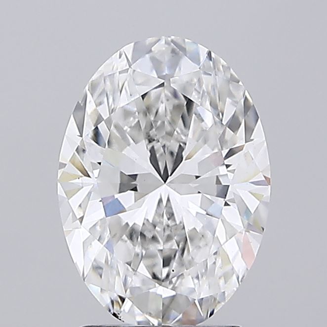 2 carat f VS2 EX Cut IGI oval diamond