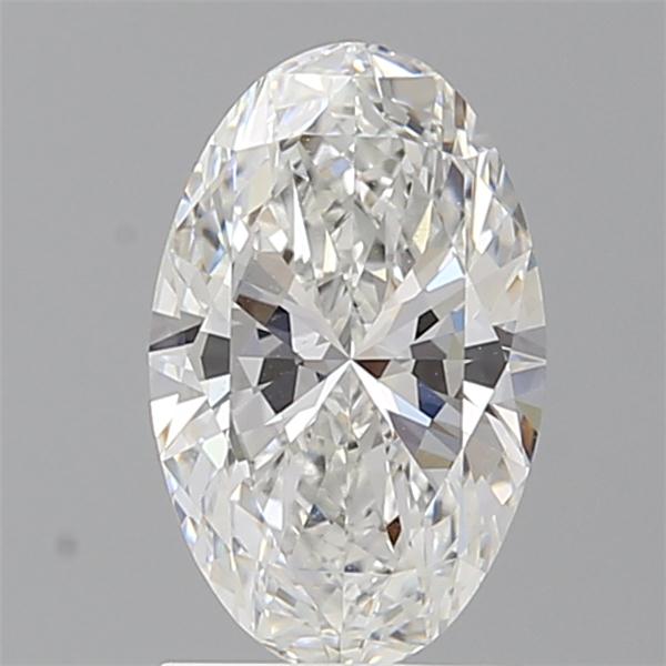 1.59 ct. oval Lab Grown Diamond front image