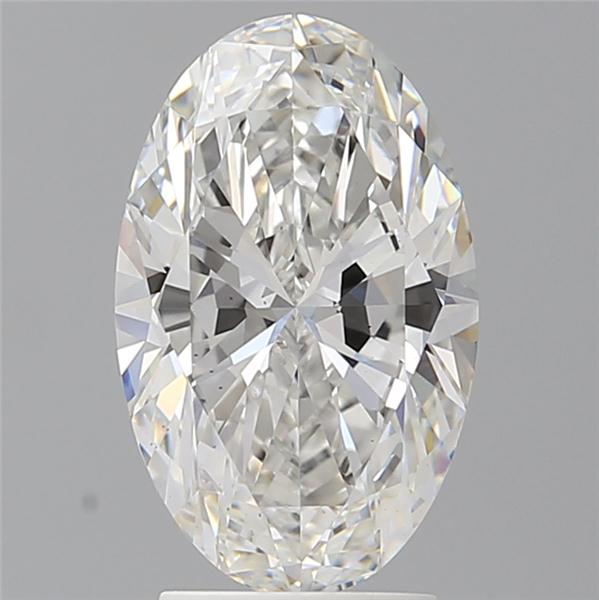 3.01 ct. oval Lab Grown Diamond front image