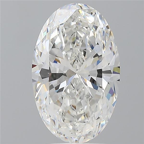 3.52 ct. oval Lab Grown Diamond front image