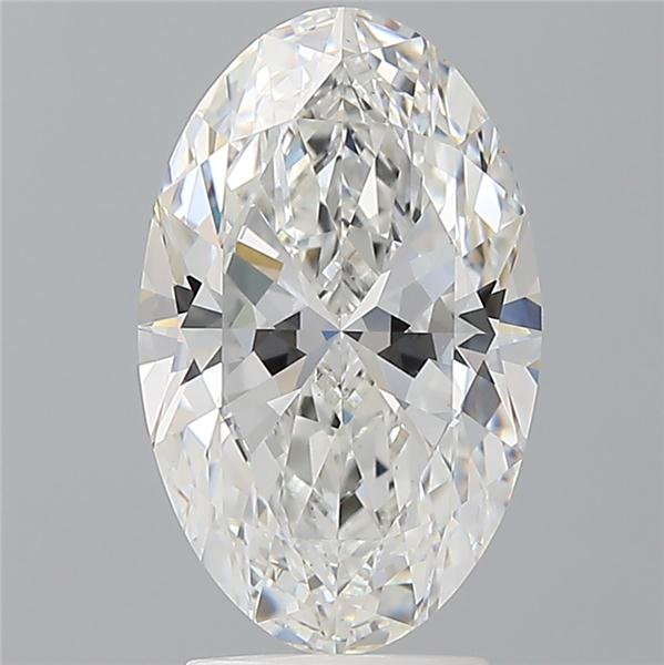 3.10 ct. oval Lab Grown Diamond front image