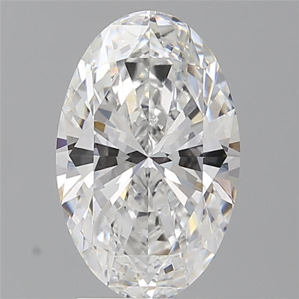 2.60 ct. oval Lab Grown Diamond front image
