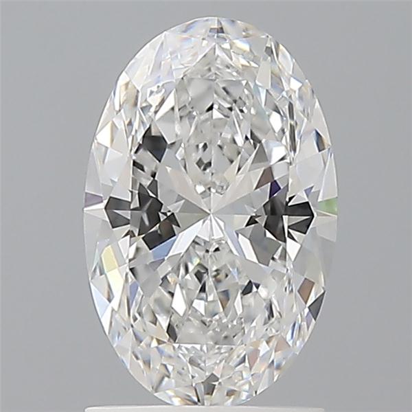 1.59 ct. oval Lab Grown Diamond front image
