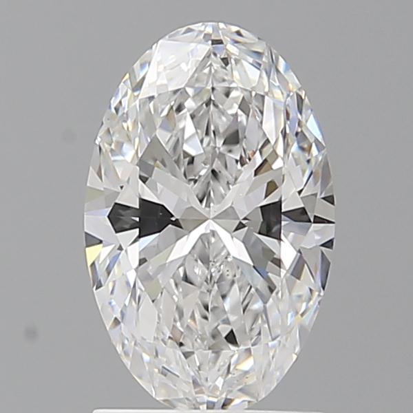 1.59 ct. oval Lab Grown Diamond front image