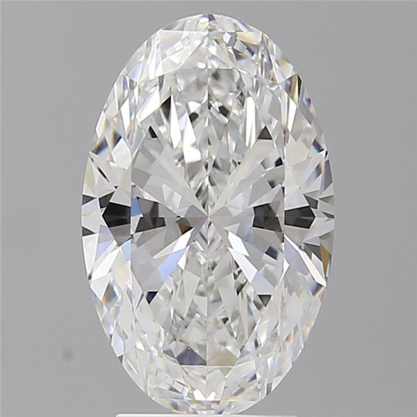 3.54 ct. oval Lab Grown Diamond front image