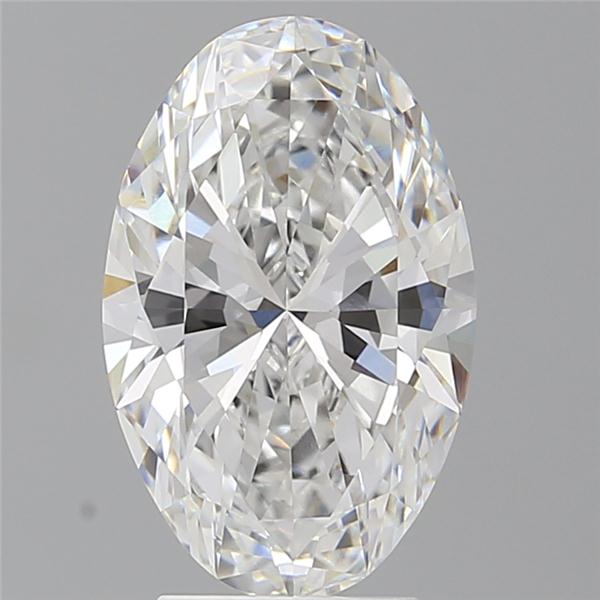 3.52 ct. oval Lab Grown Diamond front image