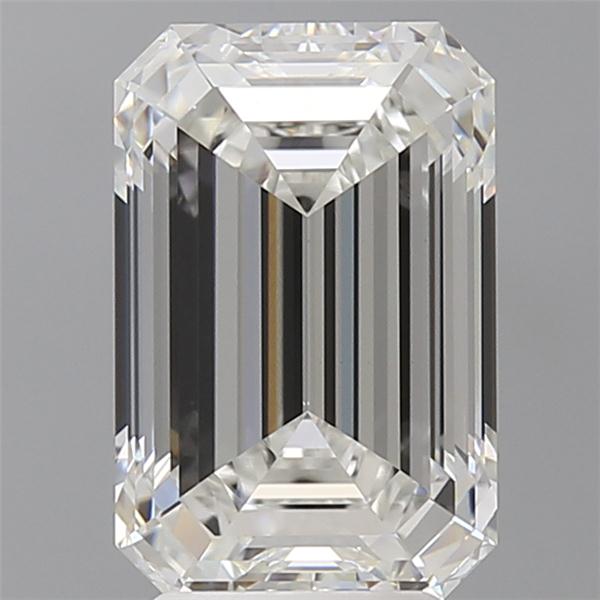 4.01 ct. emerald Lab Grown Diamond front image