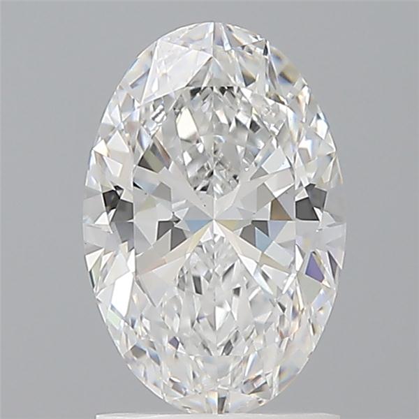 1.56 ct. oval Lab Grown Diamond front image