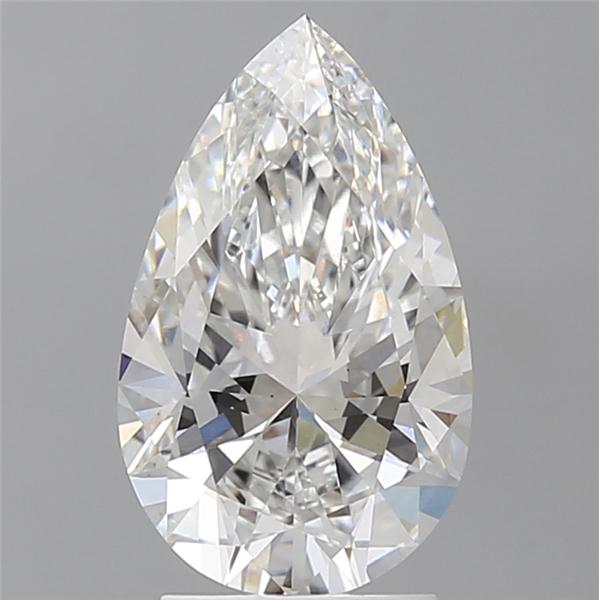 2.58 ct. pear Lab Grown Diamond front image