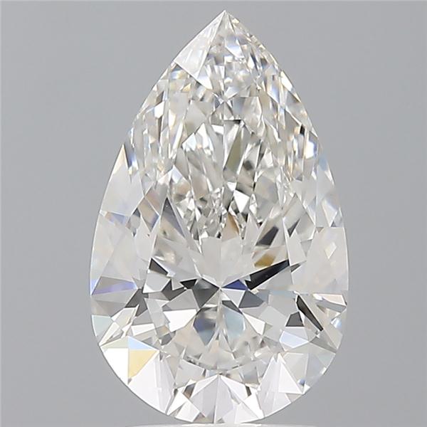 2.60 ct. pear Lab Grown Diamond front image