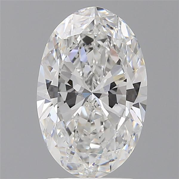 2.60 ct. oval Lab Grown Diamond front image