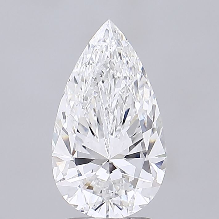 3.01 carat e VS1 EX Cut IGI pear diamond