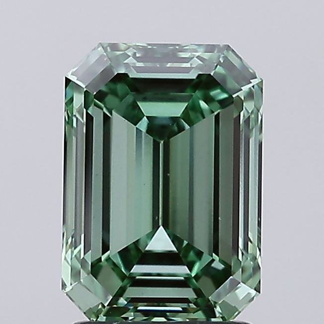 2.14 ct. emerald Lab Grown Diamond front image