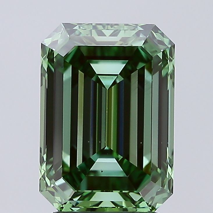 3.03 ct. emerald Lab Grown Diamond front image