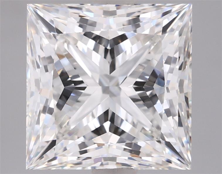 3.08 ct. princess Lab Grown Diamond front image
