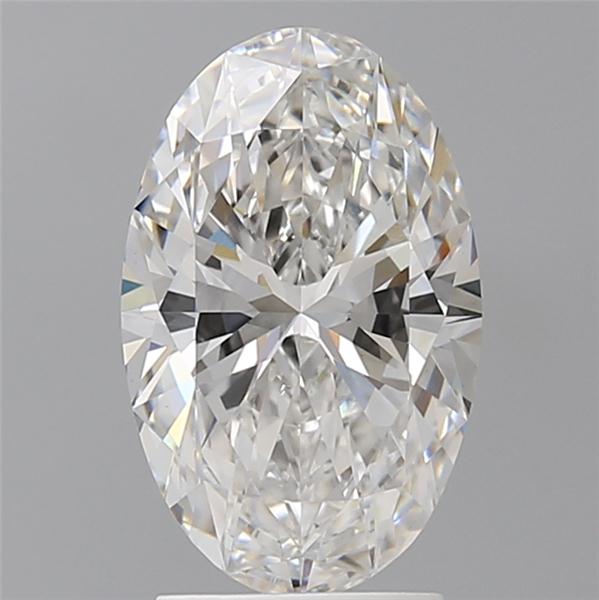 2.59 ct. oval Lab Grown Diamond front image