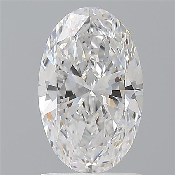 1.57 ct. oval Lab Grown Diamond front image