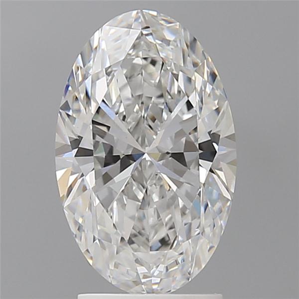 2.59 ct. oval Lab Grown Diamond front image