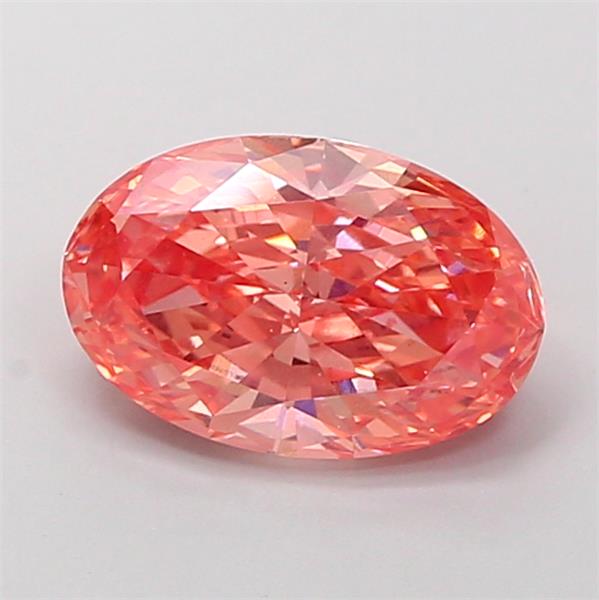 2.06 ct. oval Lab Grown Diamond front image