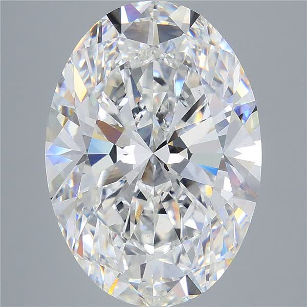 10.51 ct. oval Lab Grown Diamond front image