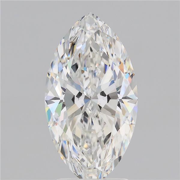3.08 carat f VVS2 EX Cut IGI marquise diamond