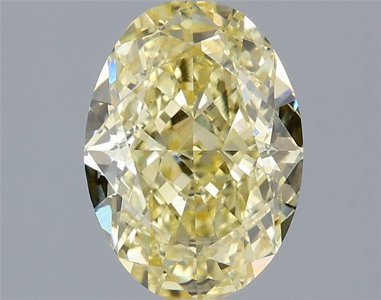 2.09 ct. oval Lab Grown Diamond front image