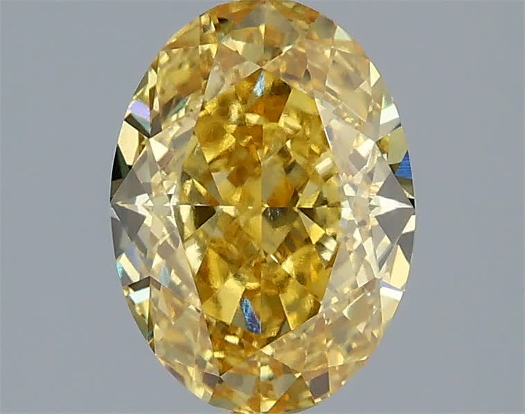 2.08 ct. oval Lab Grown Diamond front image